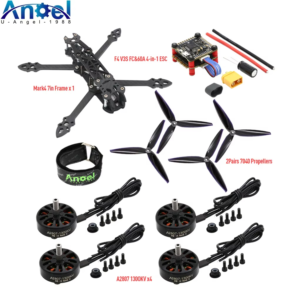 Mark4 Mark 4 7 inch 295mm FPV  - Drone Kit Beginner recensie en prijs