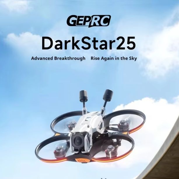 Zonder batterij GEPRC Darkstar - Drone Kit Racing recensie en prijs