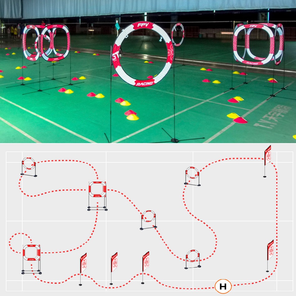 FPV Racing Goal Gate Vliegtuig - Drone Kit Vtol recensie en prijs