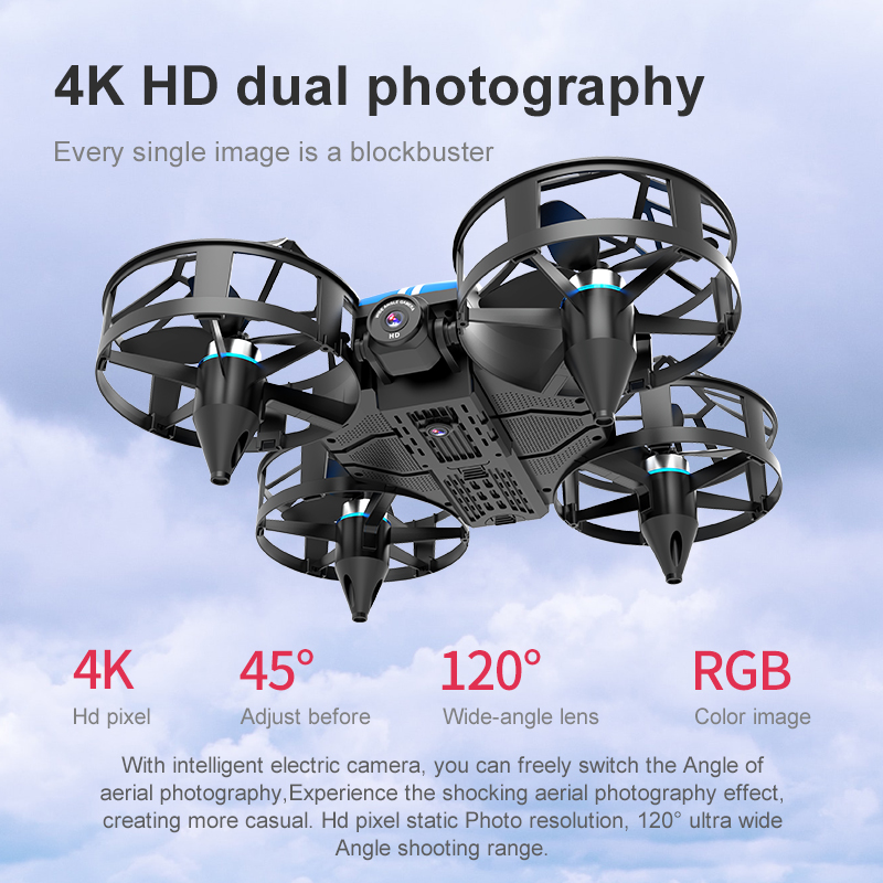 NIEUWE Mini Drone 812PRO beroe - Drone Kit Tricopter recensie en prijs
